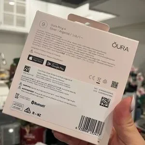 Oura Ring 4 Silver Size 9