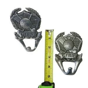 Pair Of Golf Emblem Wall Hangars