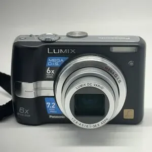 Panasonic DMC LZ7 Black Lumix Digital Camera 7.2 MP 6x Optical Zoom Tested