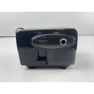Panasonic Electric Pencil Sharpener with Auto-Stop Model KP-310 Matsushita Black
