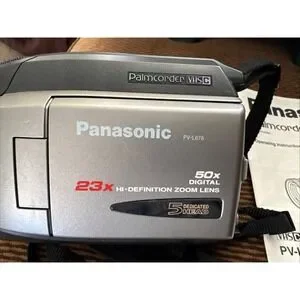 Panasonic PV-L678 Palmcorder Camera & Manual Only Parts Or Repair No Way To Test