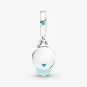 Pandora Glow-in-the-dark Lightbulb Double Dangle Charm