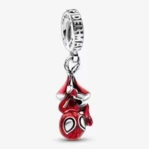 Pandora Marvel Hanging Spider-Man Dangle Charm Pandora Marvel Hanging Spider-Man Dangle Charm