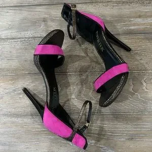 Paper Fox Platform Heels