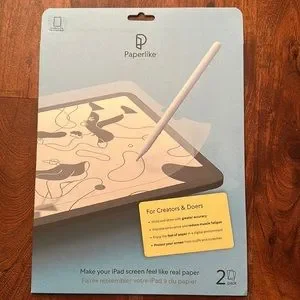PaperLike iPad Screen Protectors for Creators & Doers 2-PACK Sealed/Unsealed