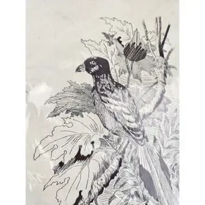 Paragon Needle Craft Tropical Bird Needlepoint Pattern Complete Kit Exotic 12x18