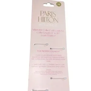 Paris Hilton Slay Pink Dog Collar And Leash Set Medium
