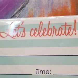 PARTY INVITES   2 SETS