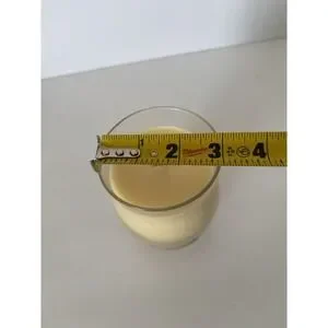 PartyLite Barrel Glass Jar Candle 11oz Citrus Bloom Citronella G11120 NEW