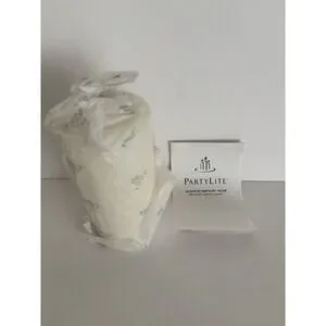 PartyLite GloLite 6" Pillar Candle L36123 Iced Snowberries - NIB