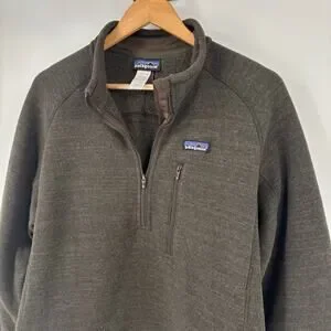 Patagonia Better Sweater Size Large Men’s Brown Zip Up Gorpcore Outdoor