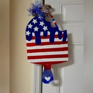 Patriotic door hanger