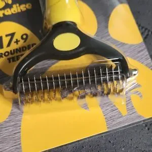 Pawradise Pet Grooming Tool – Dual Head Dematting Comb