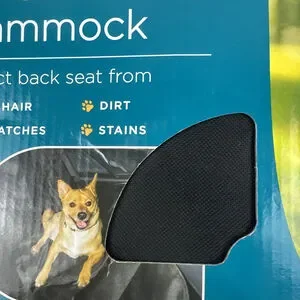 Paws First - Dog Car Seat Cover Hammock - 55" X 49"