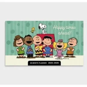 Peanuts 28-Month Planner 2025-2026