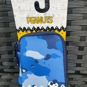 Peanuts Blue And White Camouflage AirPod Case Snoopy AirPod Case Case For AirPod