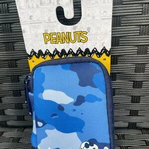 Peanuts Blue And White Camouflage AirPod Case Snoopy AirPod Case Case For AirPod