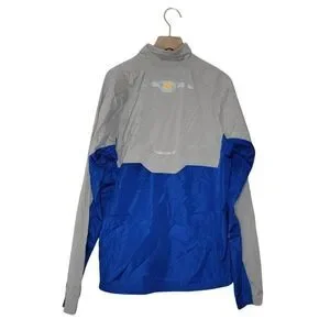 Pearl Izumi Jacket Size Medium Full Zip Cycling Active Blue Gray Men's
