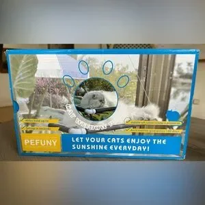 PEFUNY Cat Window Perch NIB