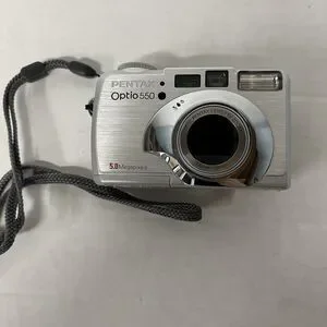 Pentax Option 559 Digital Camera 5X Zoom Untested