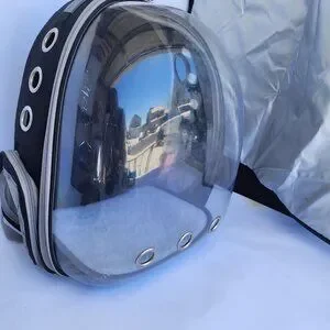 Pet Backpack Clear plastic Bubble Pet Bag Travel Pet Carrier
