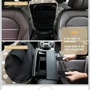 Pet Car Seat With Paw Print Design