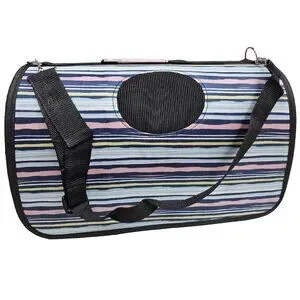 Pet Carrier For Cat Dog Or Other Pets Stripe Print