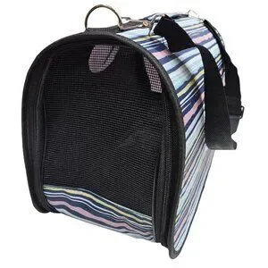 Pet Carrier for Cat Dog or Other Pets Stripe Print