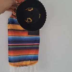 Pet Costume Sz Xsmall Panch With Hat