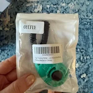 Pet Dog Cat Training Clicker With Wrist Strap