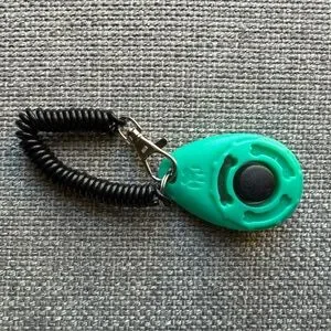 Pet Dog Cat Training Clicker with Wrist Strap