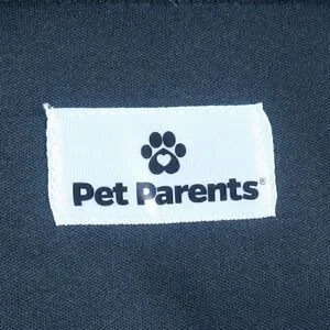 PET PARENTS BLACK BELLY BAND MALE DOG WRAP DIAPER SIZE LARGE