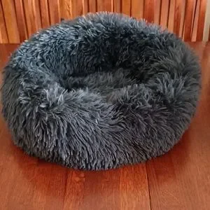 Pet Plush Donut Calming Bed b570