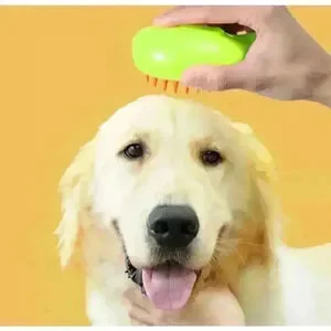 Pet Steam Brush Wet Dry Cat Brush Grooming Spray Pet Hair Cleaning Brush Comb