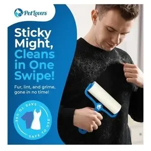 PetLovers Extra Sticky Lint Roller NIB