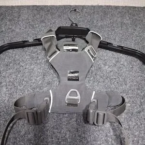 Petnova Dog Harness Medium Color Gray and Silver