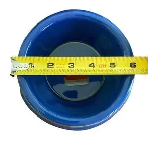 PETS PETS PETS Four Friends Pet Dog Cat Food Water Ceramic Dish