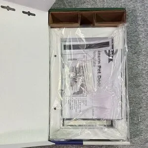 PetSafe Aluminum Pet Door With Soft Flap NWT