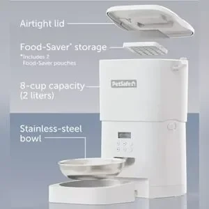 PetSafe White Smart Dog Feeder