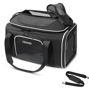 Petskd Pet Carrier -top expandable- for Small Cats and Dogs NEW