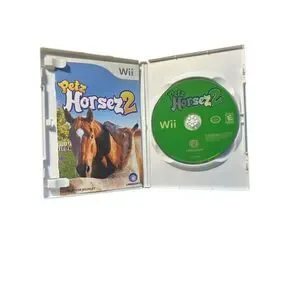 Petz: Horsez 2 Nintendo Wii 2007 Video Game Manual Horses Game