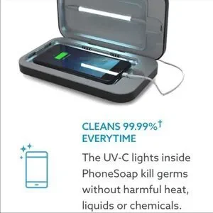 PhoneSoap NWT Wireless Charging UV Sanitizer