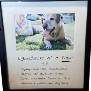 Photo Picture Frame Fur Baby Dog Puppy 4x6