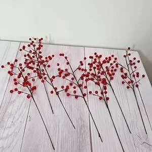Pick Bundle - Red & White Berry Picks