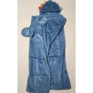 Pillowfort Pom Hooded Blanket