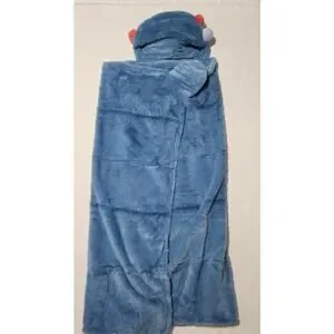 pillowfort pom hooded blanket