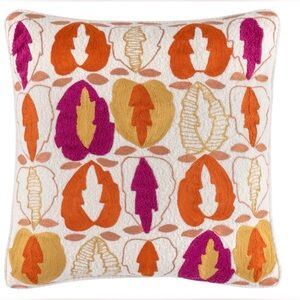 PINE CONE HILL ANNIE SELKE x Kit Kemp Oakley embroidered Apple pillow cover