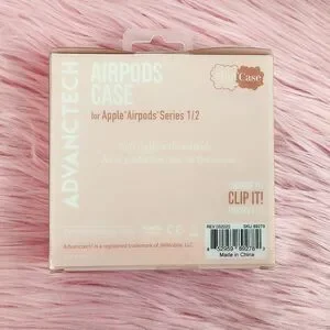 Pink {Airpods} Plush Pig Case Cover