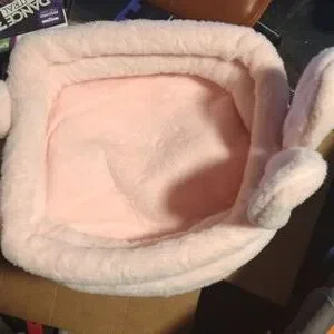 Pink Bunny Cat Desk Bed