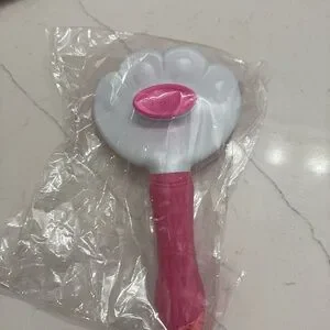 Pink cat brush new